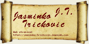 Jasminko Tričković vizit kartica